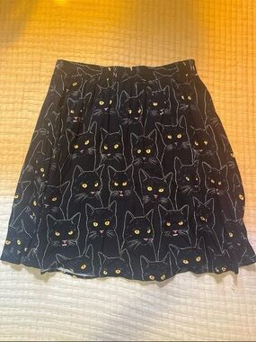 Black Cat Skirt